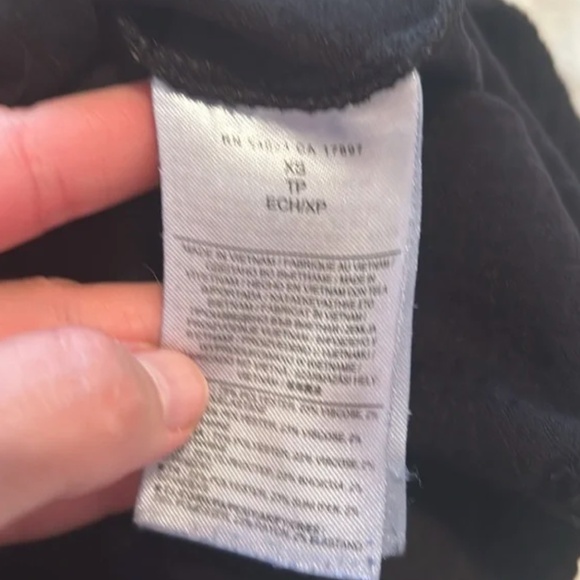 Black Pencil Skirt, XS Banana Republic - waffle weave texture - Picture 5 of 8